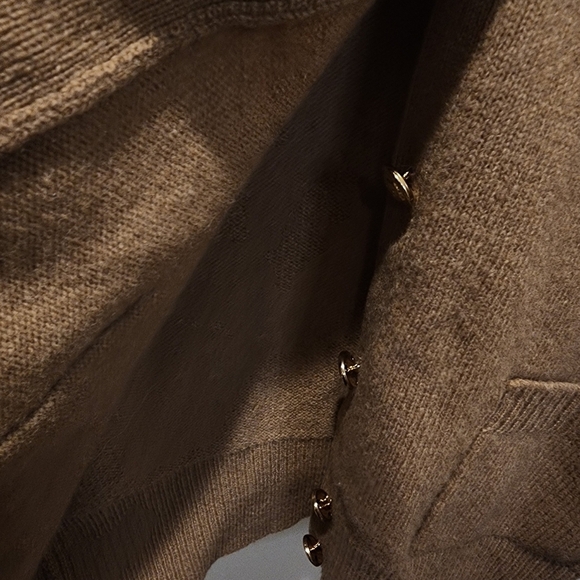 Charter Club vintage 100% lambswool button Down cardigan size M - Picture 5 of 12